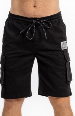 Cargo Stretch Shorts black